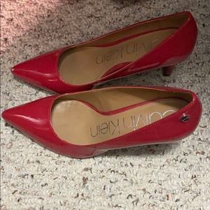Calvin Klein Red Pumps